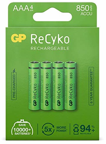 GP ReCyko+ 4 akumulatory AAA Micro 2900434260001 2900434260001