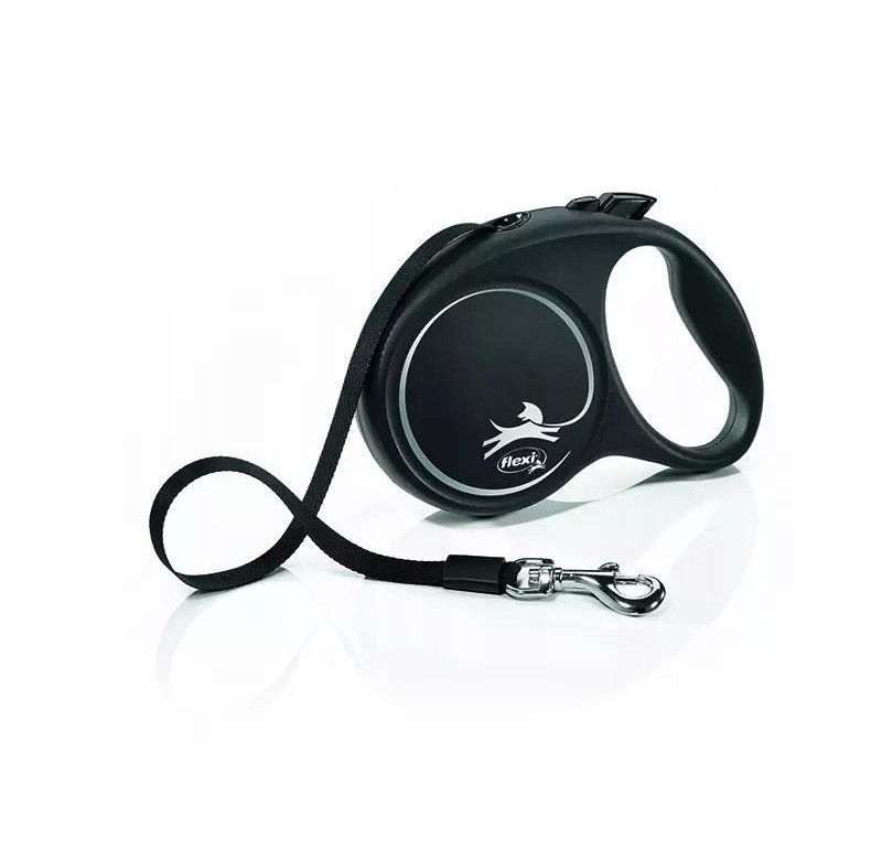 Flexi smycz automatyczna Black Design 5m 25