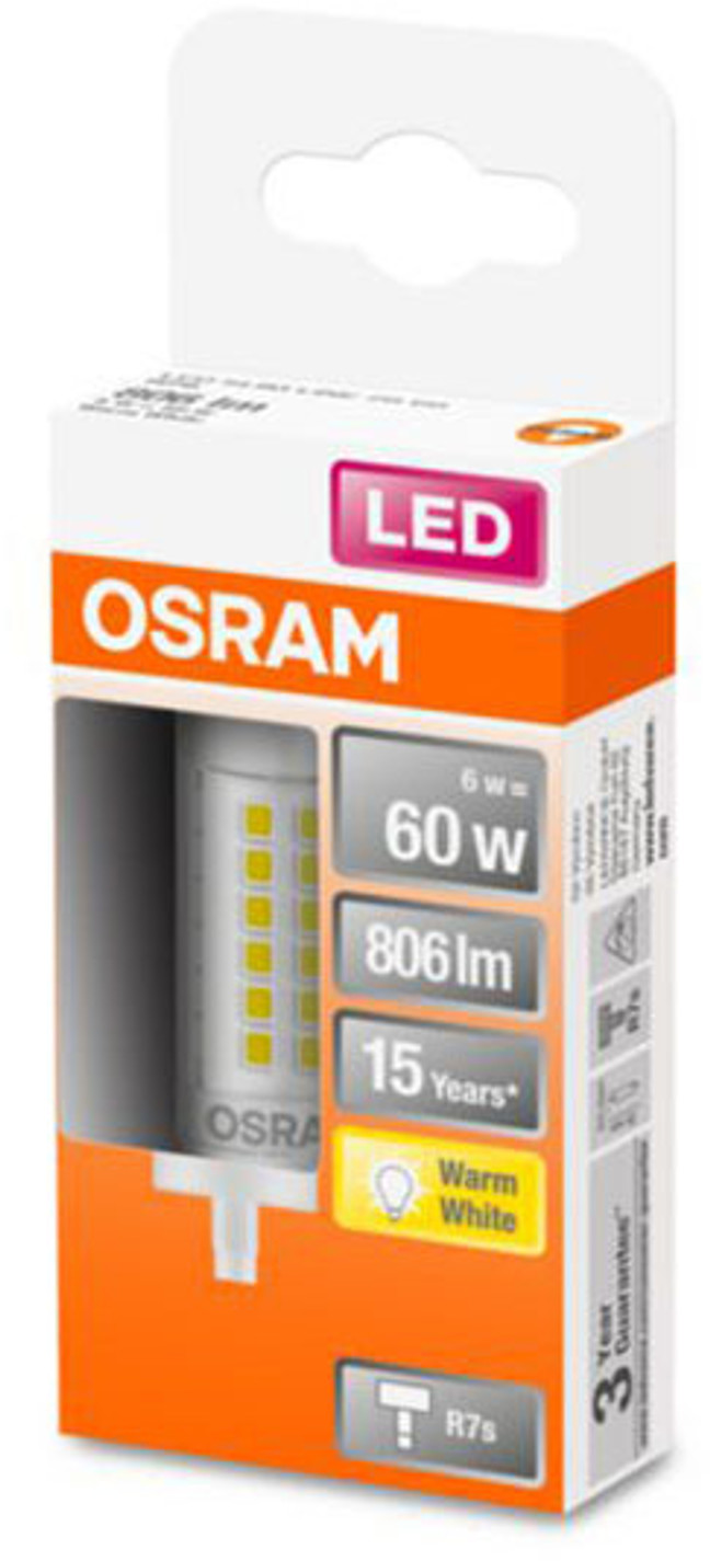 Osram żarówka LED R7s-2 6W 2 700 K