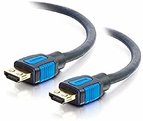 C2G Averch 82377 kabel HDMI 0,5 m HDMI typ A (standard) czarny, niebieski - kabel HDMI (0,5 m, HDMI typ A (standard), HDMI typ A (standard), 4096 x 2160 pikseli, 3D, czarny, niebieski 82377