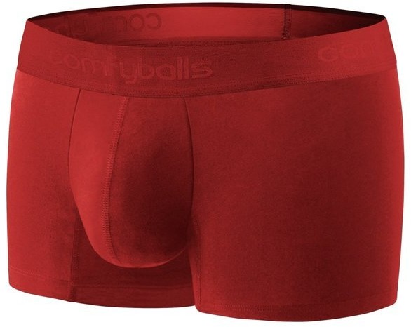 ComfyBalls COMFYBALLS Bokserki do biegania REGULAR PERFORMANCE czerwone