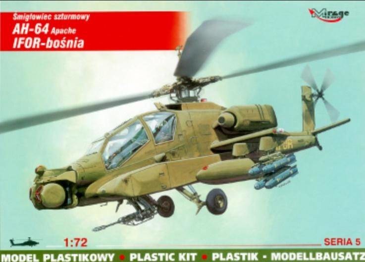 Mirage Hobby Śmigłowiec szturmowy AH-64 