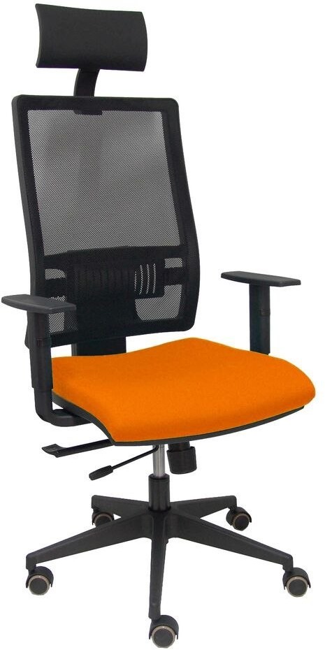 P&C Emaga Krzesło Biurowe z Zagłówkiem P&C Horna Traslack bali Pomarańczowy S5703784