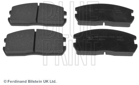 BLUE PRINT Zestaw klocków hamulcowych, hamulce tarczowe ADC44212