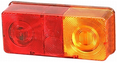 HELLA Szkło lampy, lampa tylna zespolona 9EL 112 743-001