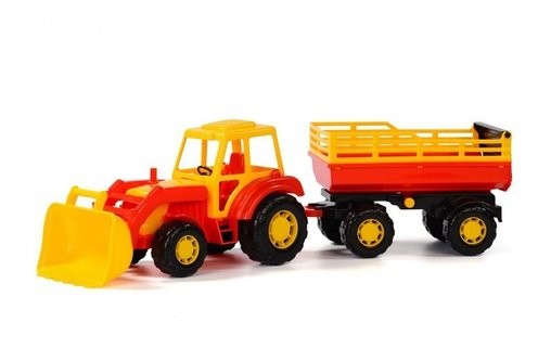 POLESIE Altaj traktor z przyczepą Nr2 i łyżką