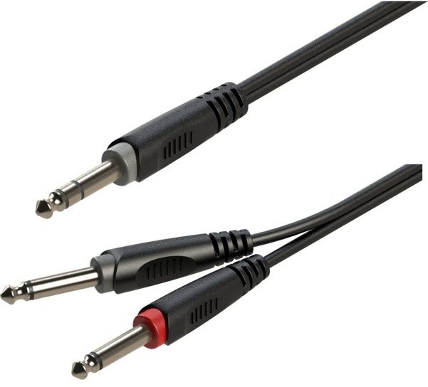 Roxtone Roxtone RAYC100L3 kabel audio jack- 2x jack 3m