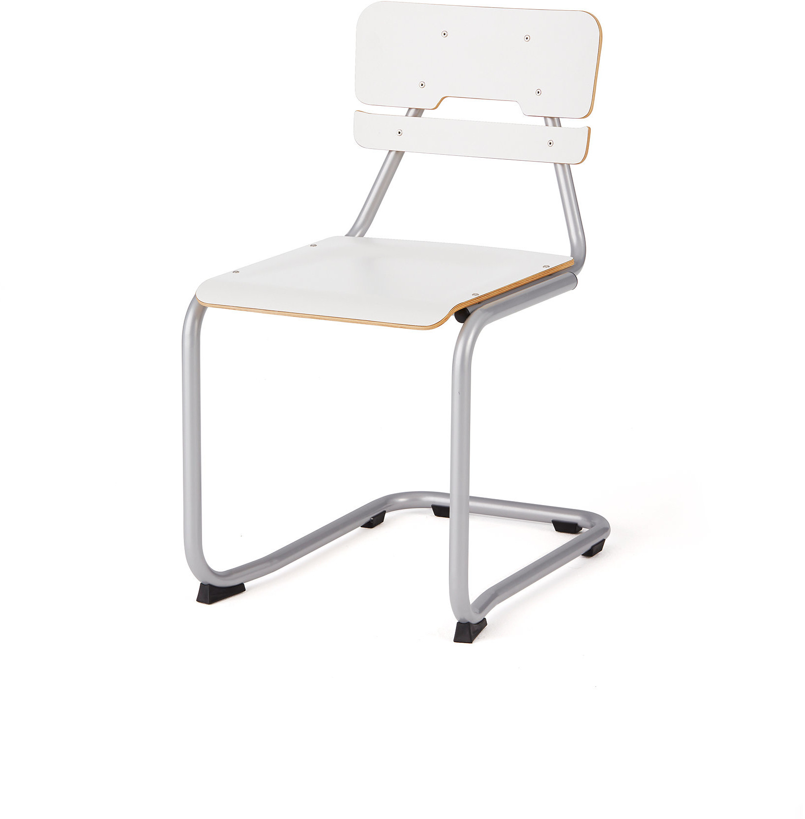 AJ Produkty Krzesło Legere II, biały, wysokość: 440 mm