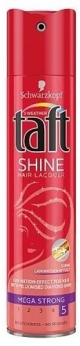Schwarzkopf Shine Hair Lacquer lakier do włosów w sprayu Mega Strong 250ml 77509-uniw