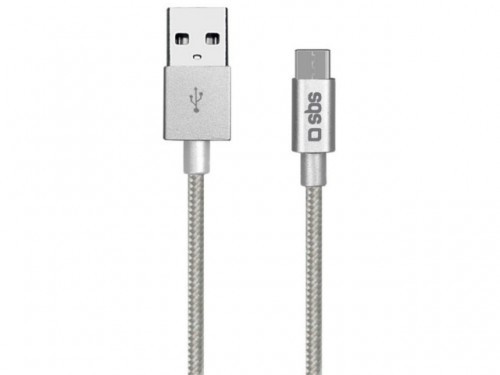 SBS KABEL USB TYPE-C(M)-USB-AM 2.0 1.5M SREBRNY SBS