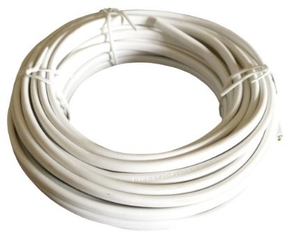 ELECtROLinE Przewód h05vvh2-F  2 X 1 mm.  10 MT  biały (10961)