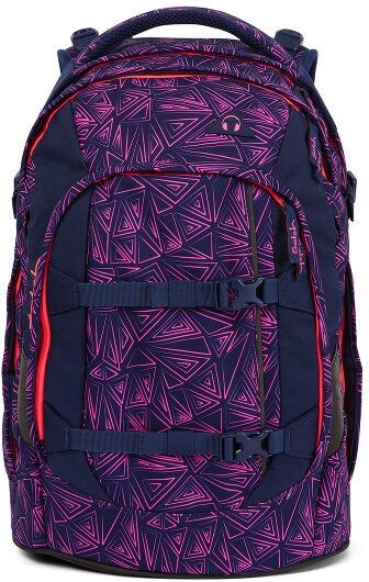 Satch Satch pack Plecak szkolny 45 cm pink blue neon SAT-SIN-002-9K8