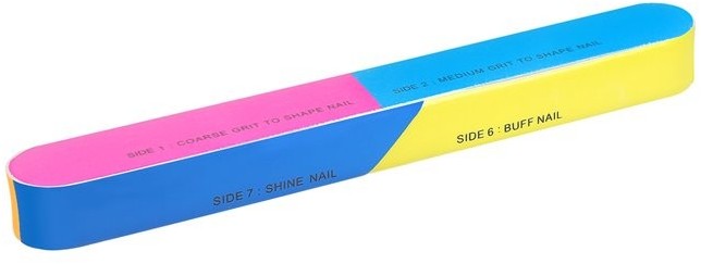 TOOLS FOR BEAUTY TOOLS FOR BEAUTY SIEDMIOSTRONNY KOLOROWY BLOK POLERSKI