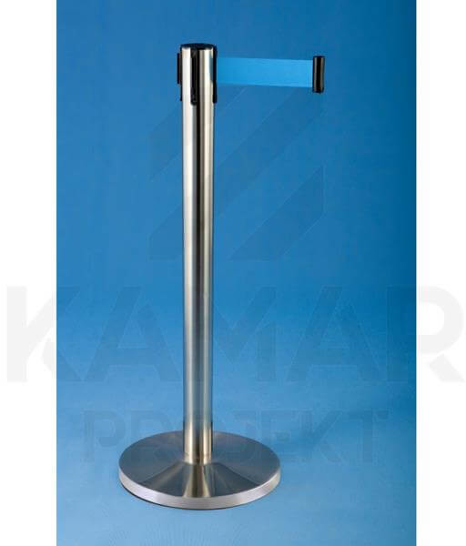 słupek ze stali szczotkowanej