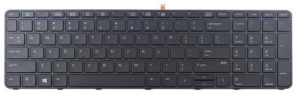 HP Keyboard (FRENCH) - Klawiatura zamienna notebooka - L13698-051