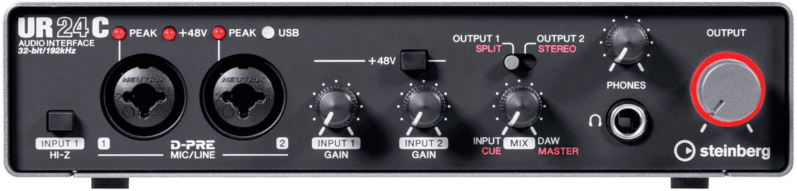 Steinberg UR24C - 2 X 4 USB 3.0 AUDIO Interfejs