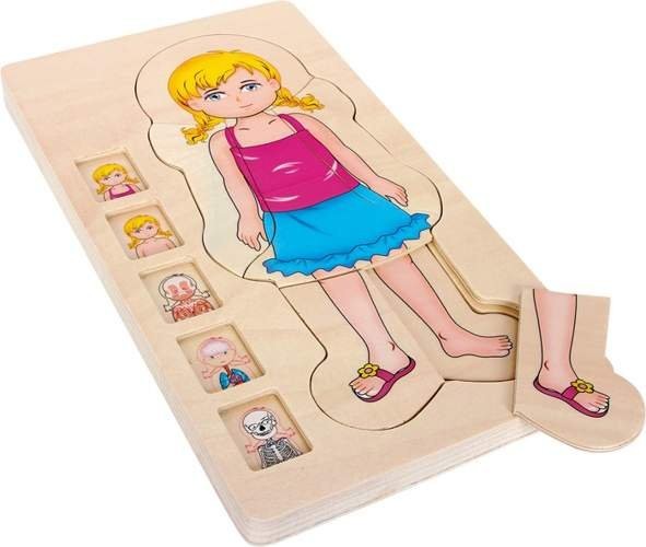 Small Foot by Legler Small Foot Company 5814 - Puzzle Anatomie