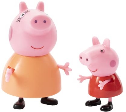 Boti Europe B.V. Peppa Pig. 2 figurki - Peppa Pig i Mommy lub tata i George 0416011