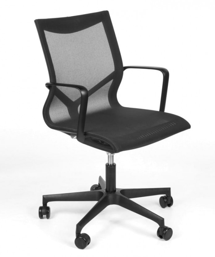 Intarseating Krzesło biurowe LIGHT niskie oparcie KA-LIGHT-BM-102