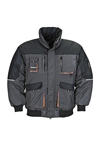 Terratrend Job Kurtka Kurtka robocza, kurtka zimowa, pilot, szara, terra Trend Job, rozm. S-5 X L, wielokolorowa