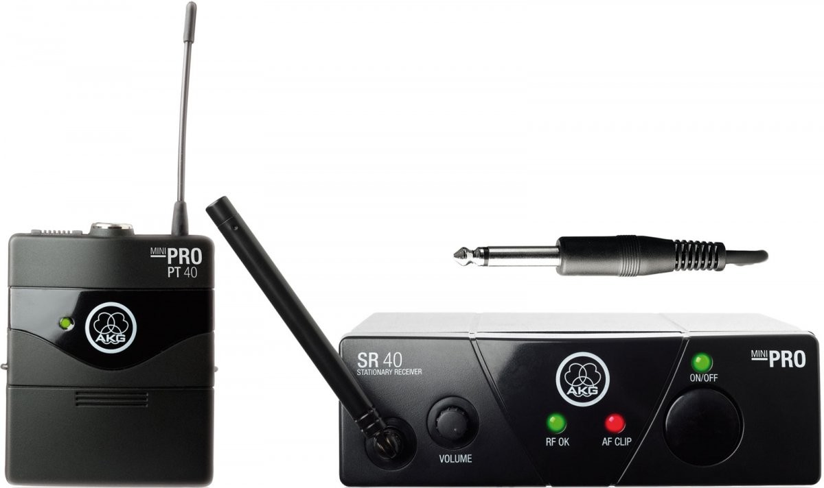 AKG wms40miniisetism2 radiowy system gitara/Bass i instrumenty WMS40 MINI INST ISM2
