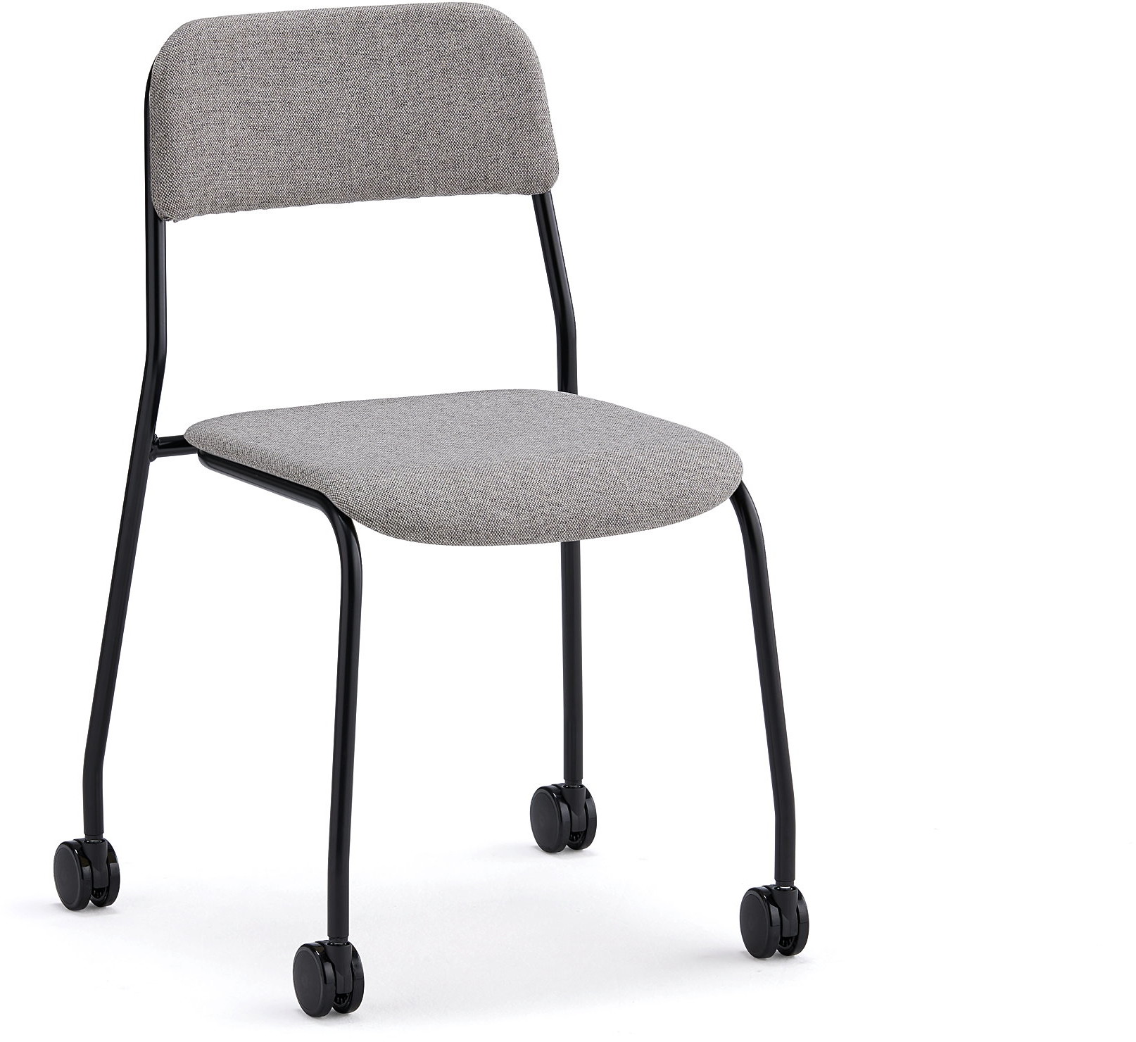 AJ Produkty Krzesło ATTEND na kółkach, czarny, beżowy