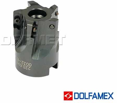 DOLFAMEX Frez składany 32 mm | walcowo-czołowy nasadzany 5-ostrzowy 220.699 - 032 - 10 - 0641-514-198000