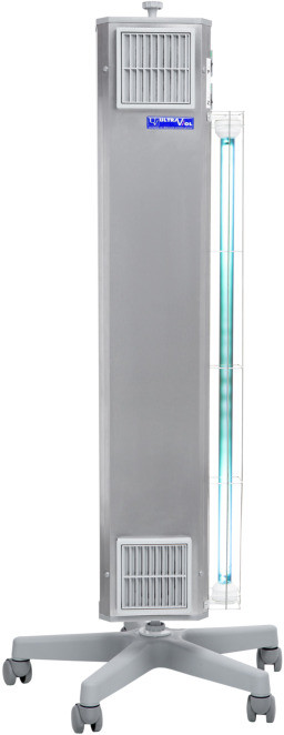 Ultra-viol Sp.j NBVE-60/30P 2-funkcyjna lampa bakteriobójcza przepływowa 2x30W+30W mobilna NBVE-60/30P
