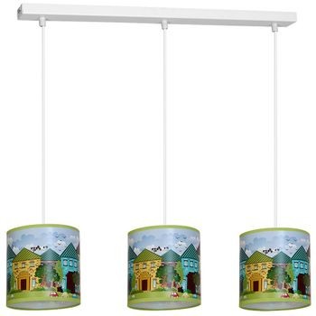 Decoland Lampa wisząca dziecięca DOMKI 9632 Decoland 9632/Decoland