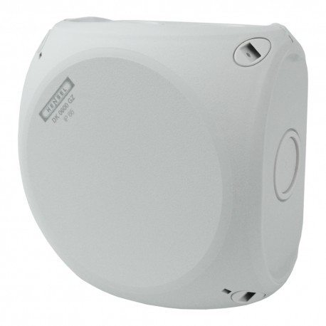 Hensel Puszka odgałęźna DK 0600 GZ natynkowa bez zacisków IP66 szara z tylną dławnicą membranową 5440 DK 0600 GZ
