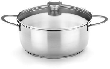 BRA ancora rondel, wykonana ze stali nierdzewnej 18/10, z pokrywką ze szkła, 18 cm A390352
