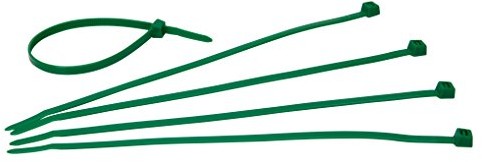 Kopp opaski kablowe 200 x 5 mm, 50 sztuk, zielone, 324608096 324608096