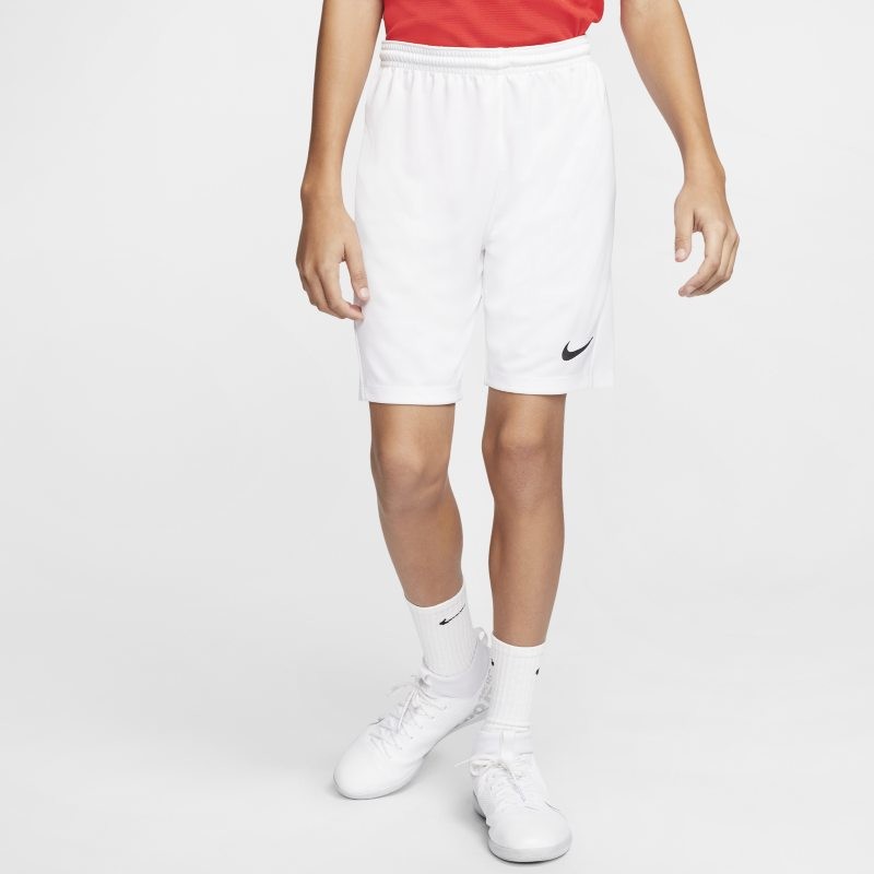 Nike Spodenki piłkarskie dla dużych dzieci Dri-FIT Park 3 - Biel BV6865-100
