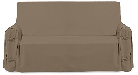 Soleil d'ocre Stolik kawowy bawełna Panama Taupe 112034
