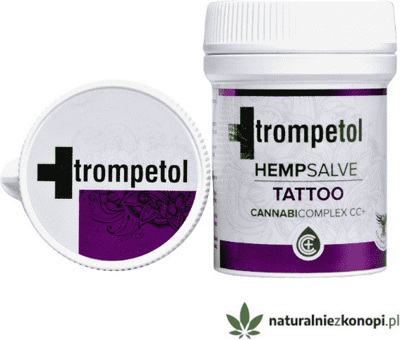 Maść Konopna do Tatuażu TROMPETOL Hemp Salve - TATTOO 50ml