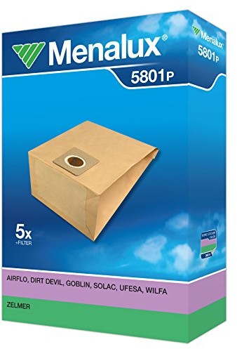 Menalux 5801 P 5 x worki do odkurzacza 2043485