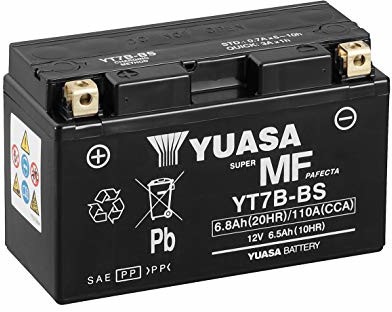 Yuasa Bateria YT7B-BS AGM otwarta z Saeurepack YT7B-BS