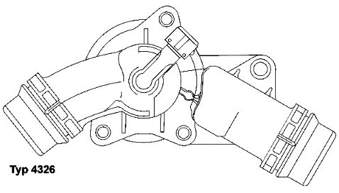 Wahler Termostat ukadu chodzenia 4326.97D