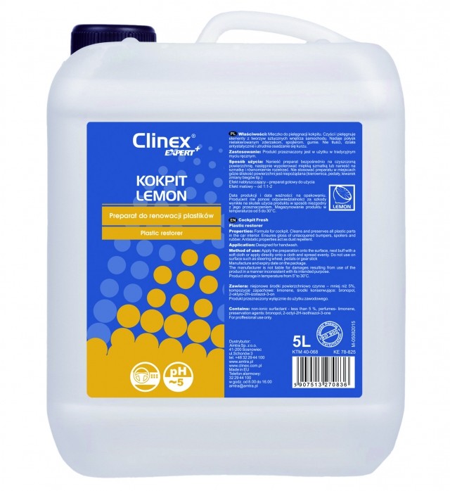 Clinex Bio Kokpit Lemon 5L