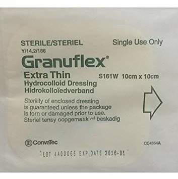 Convatec Opatrunek hydrokoloidowy GRANUFLEX Extra Thin 10x10, 1 sztuka Wysyłka kurierem tylko 10,99 zł