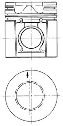 KOLBENSCHMIDT Tłok KOLBENSCHMIDT 40235610
