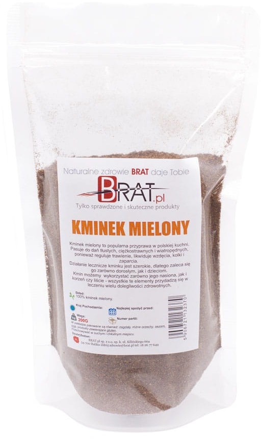 KMINEK mielony 200g aromatyczny BEZ DODATKÓW