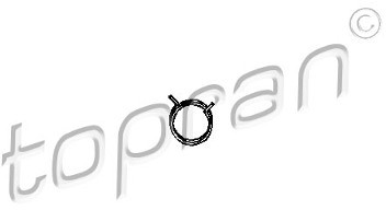 TOPRAN Cylinder zamykany TOPRAN 109 730