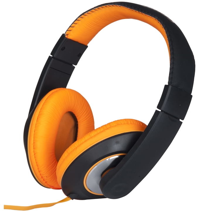 Grundig Słuchawki nauszne pomarańczowe