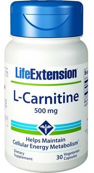 Life Extension L-karnityna 30 kapsułek | Life Extension 01532