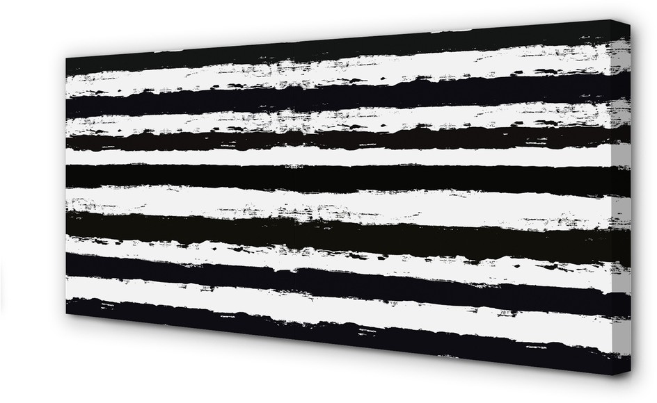 PL Tulup Obrazy na płótnie Nieregularne paski zebra 120x60cm