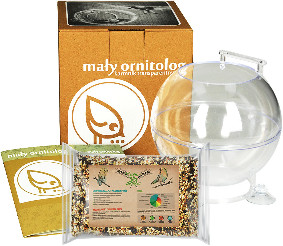 ProGarden Odstraszanie dla ptaków na okno, szybę. Pokarm 1kg gratis.