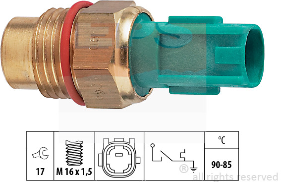 EPS WYŁĄCZNIK WENTYLATYLATORA YARIS 1.850.266