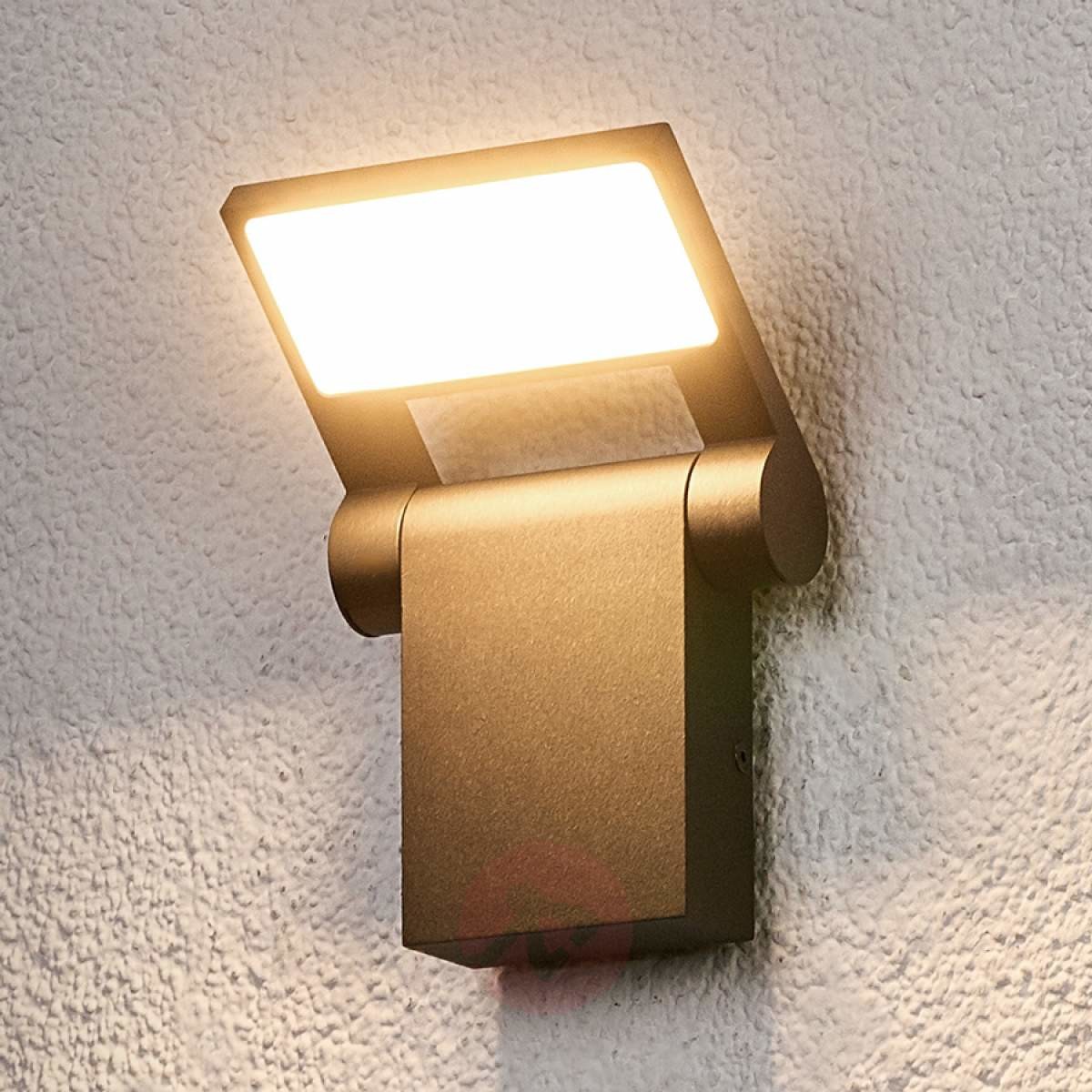 Lampenwelt Ruchoma lampa zewnętrzna LED MARIUS