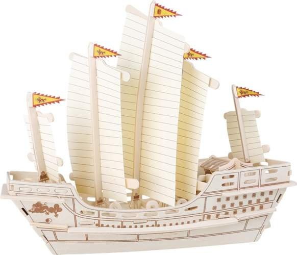 Small Foot Design puzzle przestrzenne 3D Statek Zheng He